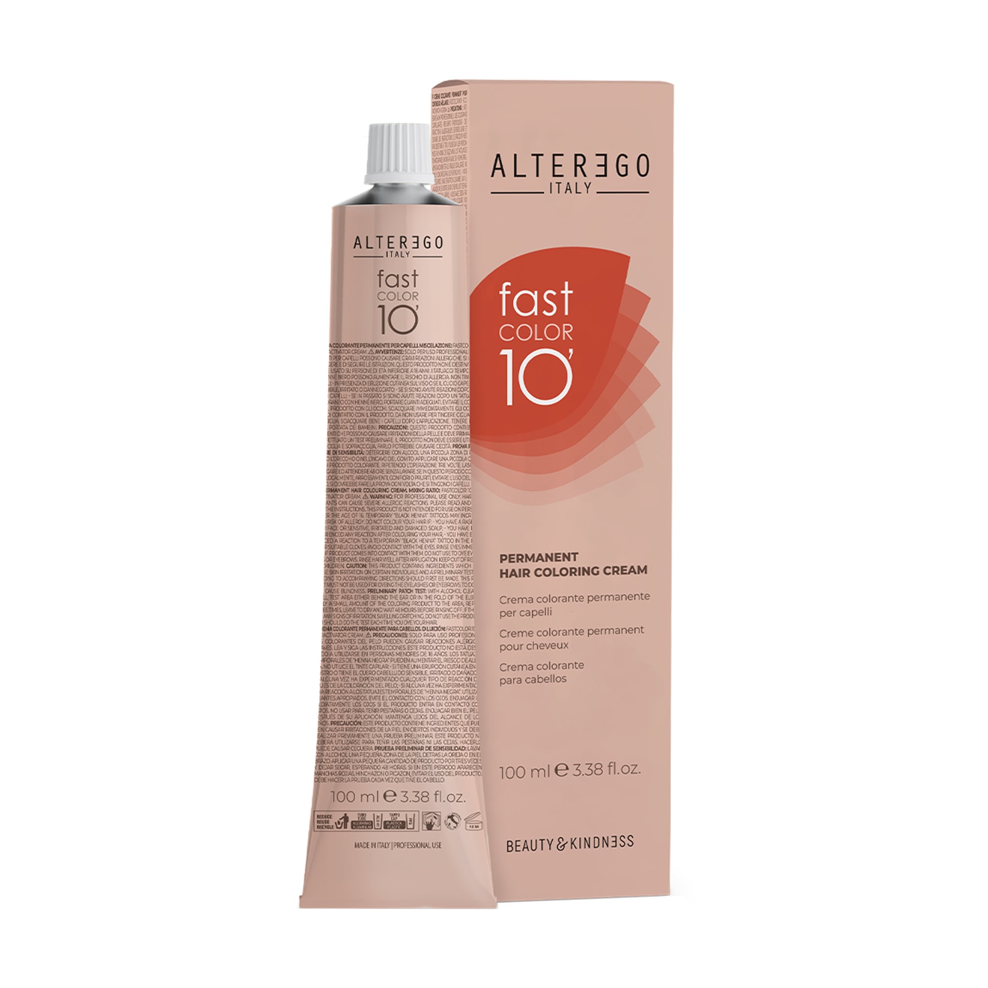 Уцінка! Перманентна крем-фарба для волосся Alter Ego Fast Color 10 Permanent Hair Coloring Cream 7/0, 100 мл